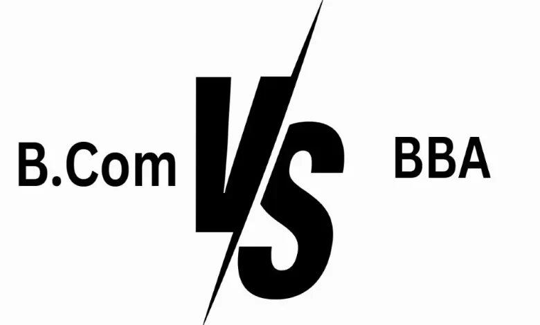 BCom vs BBA